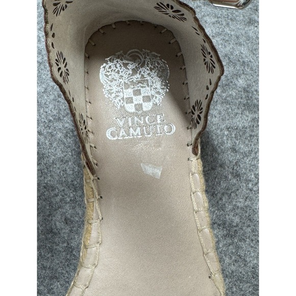 Vince Camuto Breshar Espadrilles Women's Size 8 M Leather And Suede - Picture 15 of 15